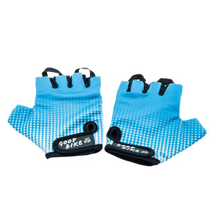 rękawiczki rowerowe X-SPORT, błękitne