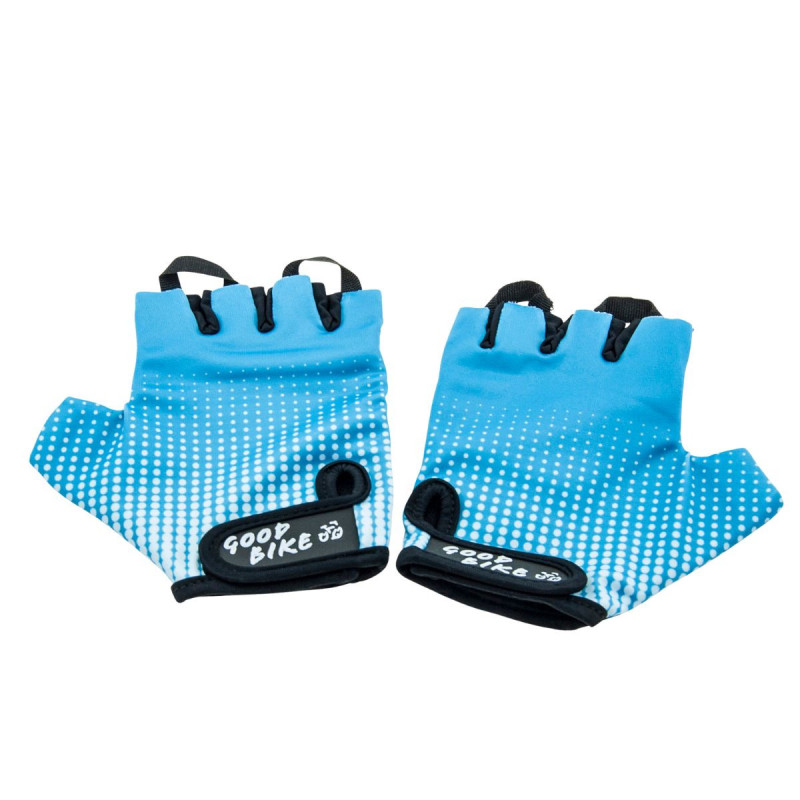 rękawiczki rowerowe X-SPORT, błękitne