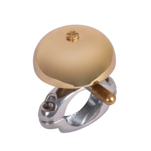 Dzwonek rowerowy EASYDO, 45 mm, złoty