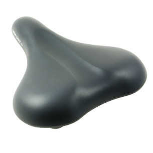 Siodełko rowerowe CITY TREX, czarne