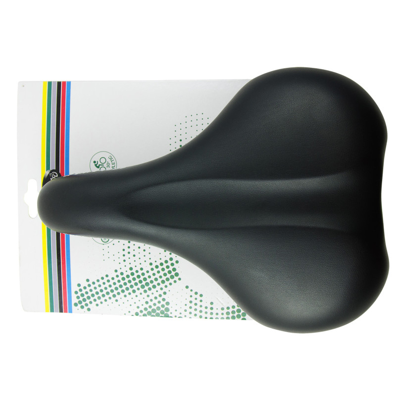 Siodełko rowerowe CITY TREX, czarne