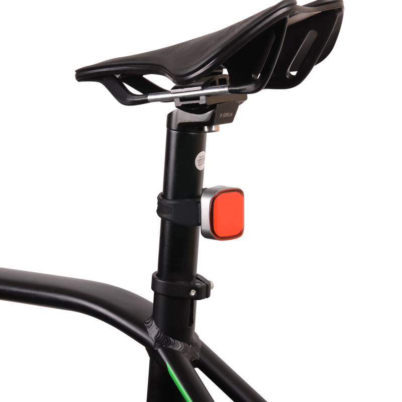 Zestaw lampek rowerowych, LI-ION COB, akumulator USB