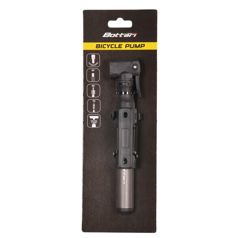 Pompka rowerowa mini z przedłużką SNAKE