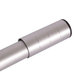 Pompka rowerowa mini APE, srebrna