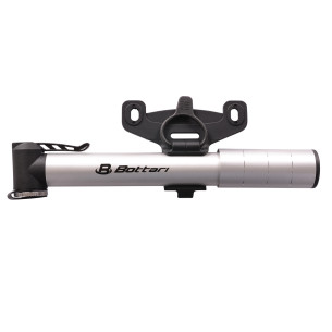 Pompka rowerowa mini APE, srebrna