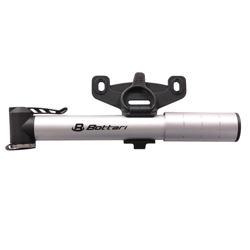 Pompka rowerowa mini APE, srebrna