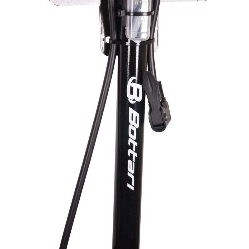 Pompka rowerowa warsztatowa z manometrem T-POWER