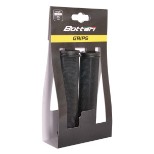 Chwyty do kierownicy SMOOTH, czarne, komplet chwytów