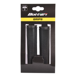 Chwyty do kierownicy SMOOTH, czarne, komplet chwytów