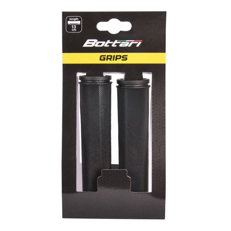 Chwyty do kierownicy SMOOTH, czarne, komplet chwytów