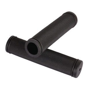 Chwyty do kierownicy SMOOTH, czarne, komplet chwytów