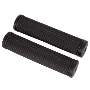 Chwyty do kierownicy SMOOTH, czarne, komplet chwytów