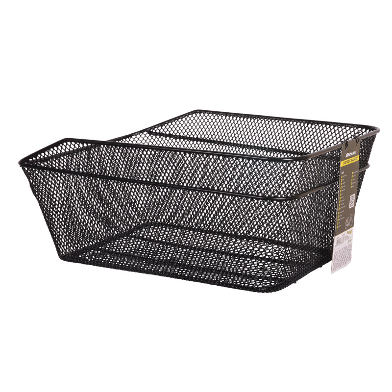 Koszyk rowerowy metalowy SAFE, tylny