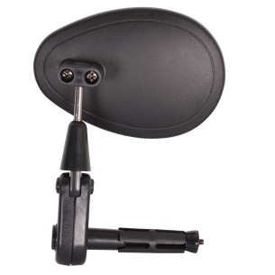 Lusterko rowerowe VEVEX, lewe, czarne, lusterko montowane w kierownicy