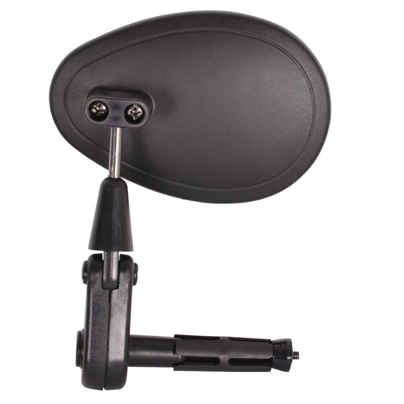 Lusterko rowerowe VEVEX, lewe, czarne, lusterko montowane w kierownicy