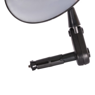 Lusterko rowerowe VEVEX, prawe, czarne, lusterko montowane w kierownicy