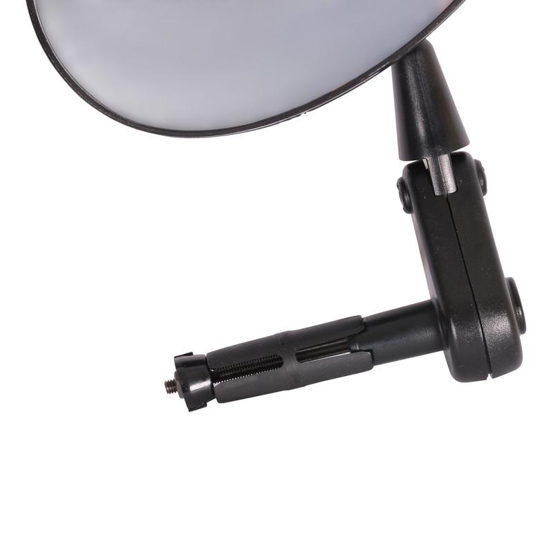 Lusterko rowerowe VEVEX, prawe, czarne, lusterko montowane w kierownicy