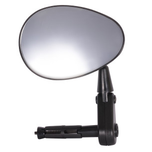 Lusterko rowerowe VEVEX, prawe, czarne, lusterko montowane w kierownicy
