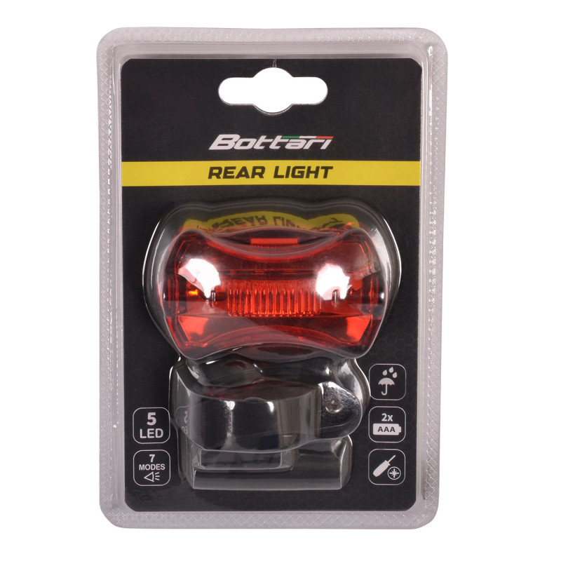 Lampka rowerowa tylna HERO 5LED