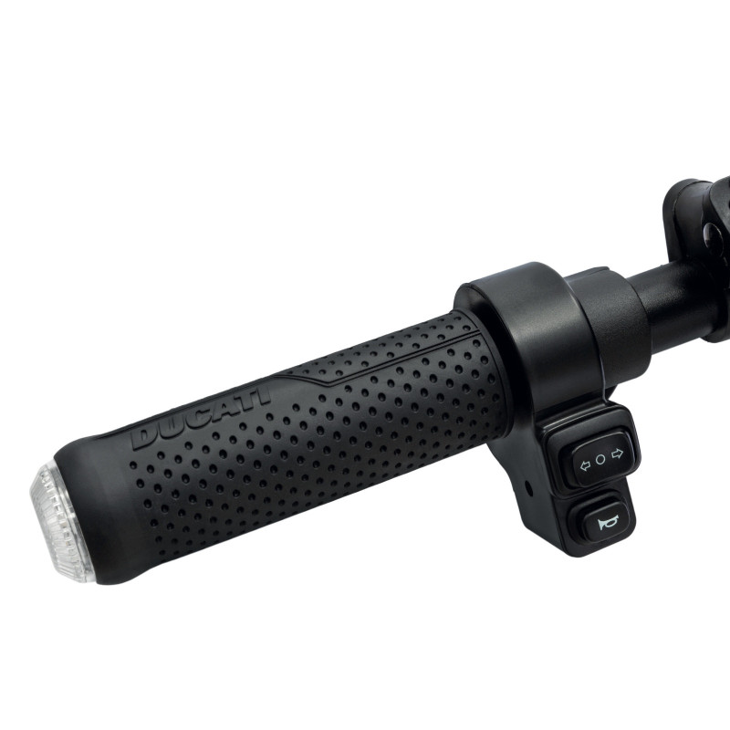 Hulajnoga elektryczna DUCATI PRO-I EVO ADVANCED SAFETY przełącznik kierunkowskazu i sygnału dźwiękowego