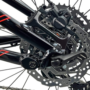 rower MTB FULL TORPADO FURY 29, czerwono-czarny, hamulec tarczowy hydrauliczny