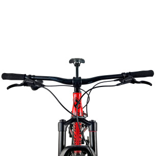 rower MTB FULL TORPADO FURY 29, czerwono-czarny