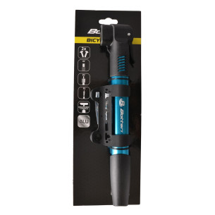 Pompka rowerowa mini DUAL, niebieska