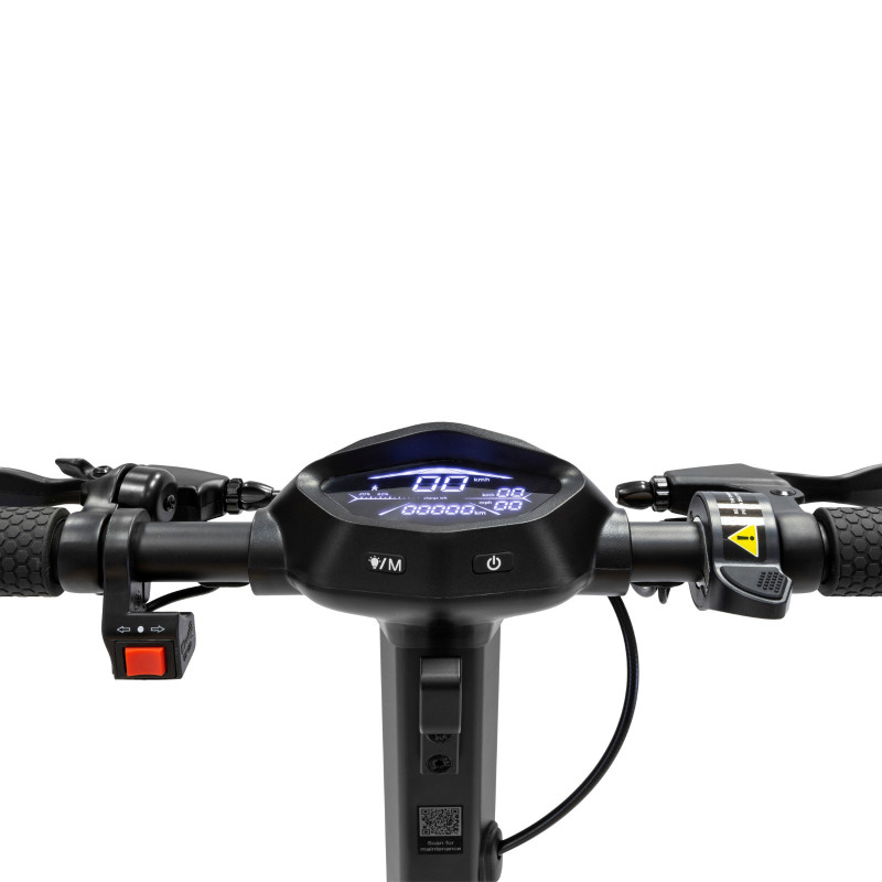 Czytelny, duży wyświetlacz hulajnogi elektrycznej LAMBORGHINI AL2