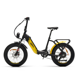 Rower elektryczny SCRAMBLER DUCATI SCR-X widok z boku