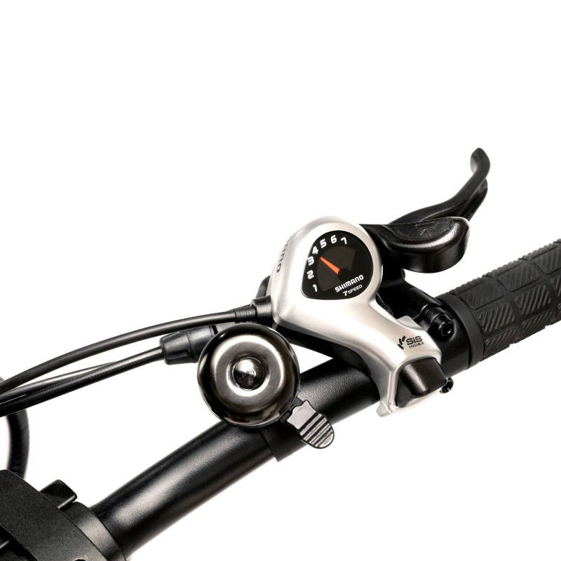 Rower elektryczny SCRAMBLER DUCATI SCR-X manetka przerzutek