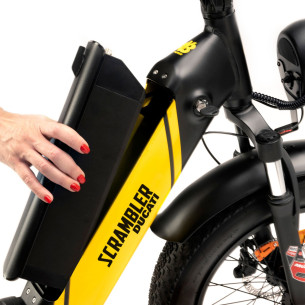 Rower elektryczny SCRAMBLER DUCATI SCR-X bateria chowana w ramie roweru