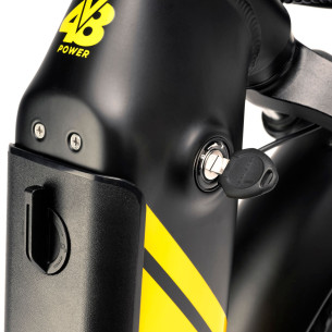 Rower elektryczny SCRAMBLER DUCATI SCR-X klucz zabezpieczenia baterii