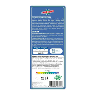 Środek do pielęgnacji parkietów 3w1 etykieta i środki bezpieczeństwa