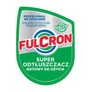 Odtłuszczacz gotowy do użycia 750ml FULCRON, etykieta
