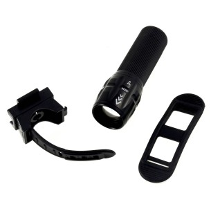 Lampka rowerowa przednia, światło białe, czarna obudowa, BN94302