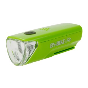 Lampka rowerowa przednia, zielona, LED, BN99201G