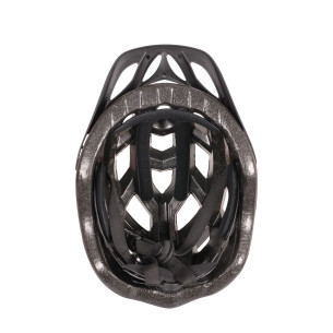 Kask rowerowy URBANO z lampką czarno szary