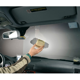 Gąbka do szyb CHAMOIS obszyta irchą naturalną