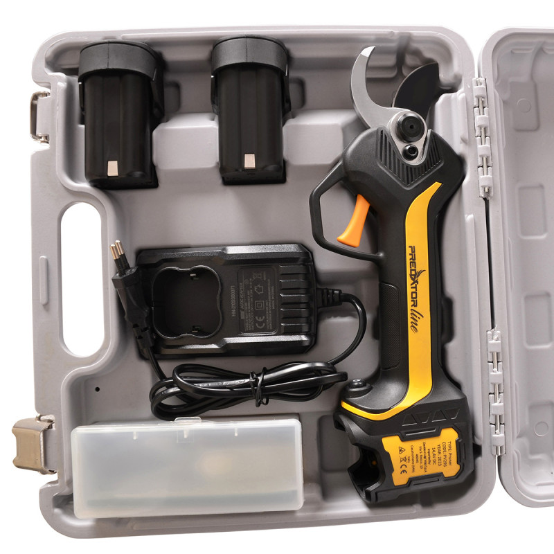 Sekator akumulatorowy VOLPI PV295 14.4V 2.5Ah, 2 akumulatory w zestawie