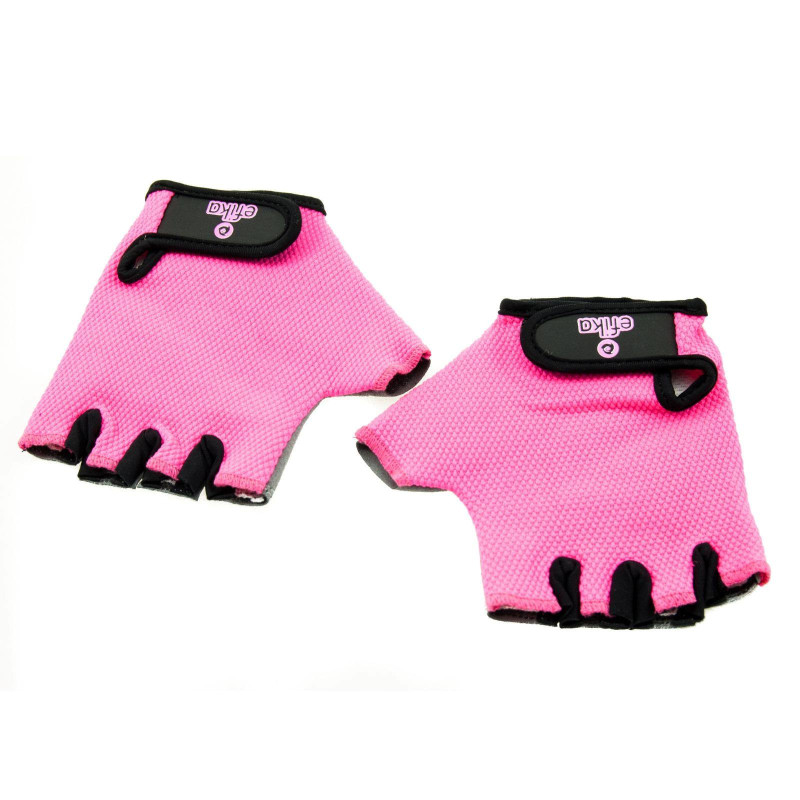 Rękawiczki fitness, różowe