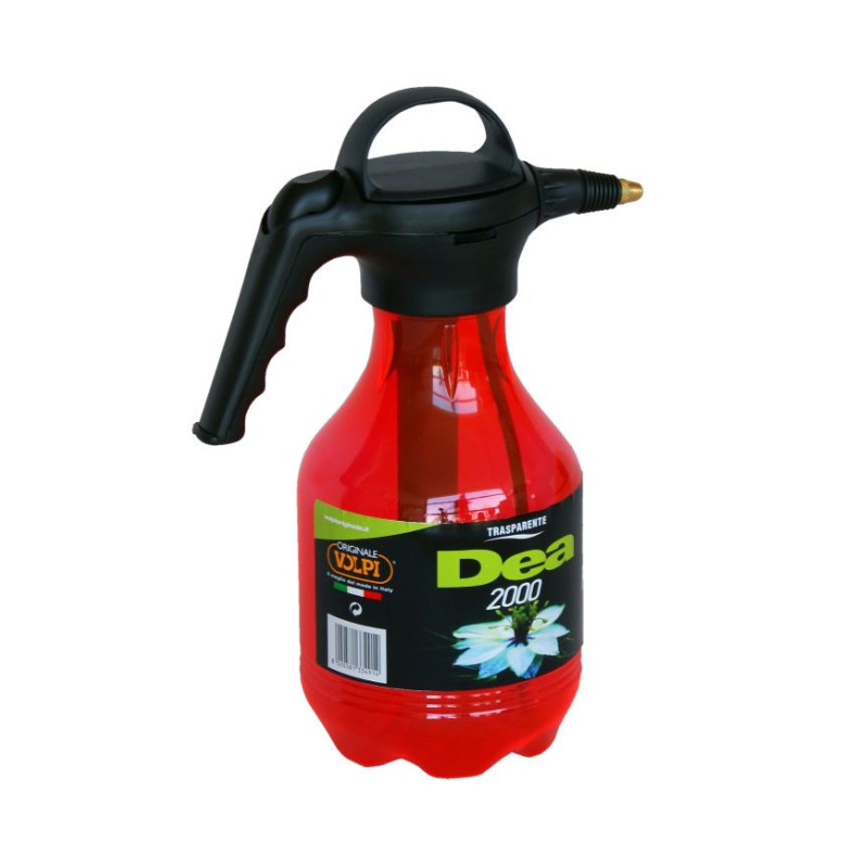 Opryskiwacz ciśnieniowy VOLPI DEA 2000 z przezroczystym zbiornikiem PET 2L