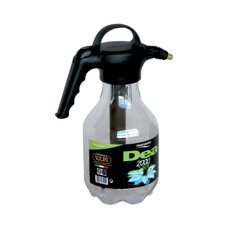 Opryskiwacz ciśnieniowy VOLPI DEA 2000 z przezroczystym zbiornikiem PET 2L