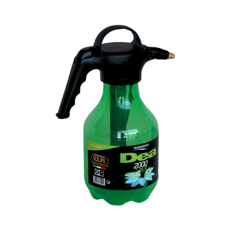 Opryskiwacz ciśnieniowy VOLPI DEA 2000 z przezroczystym zbiornikiem PET 2L