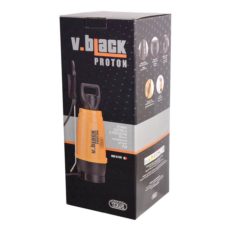 Elektryczny opryskiwacz kompresyjny VOLPI 7L