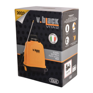 Opryskiwacz elektryczny VOLPI V-BLACK VITA 12L