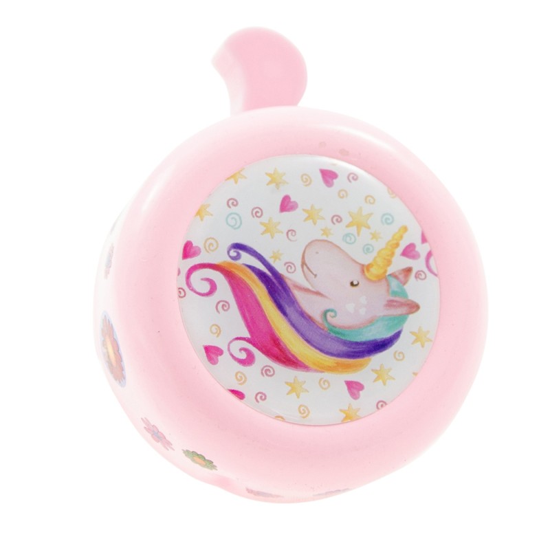 dziecięcy dzwonek rowerowy, różowy, BN90914UNI