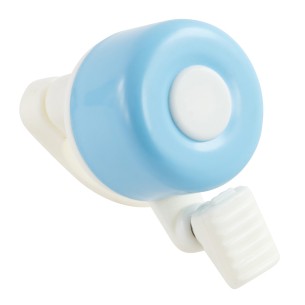 niebieski dzwonek rowerowy, metalowa kopułka, BN88926B, SPIRIT