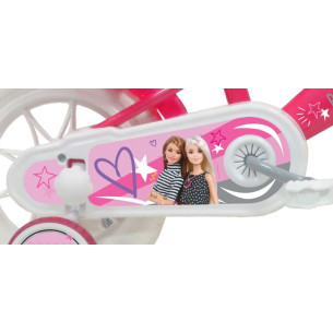 Rower dziecięcy BARBIE 12" różowy
