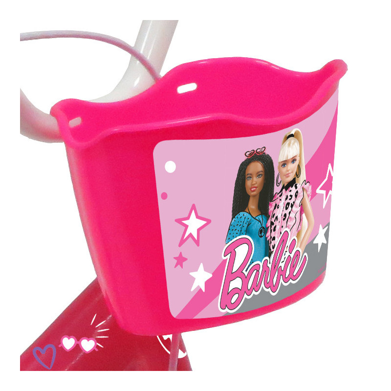 Rower dziecięcy BARBIE 12" różowy