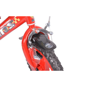 Rower dziecięcy AUTA 12" czerwony